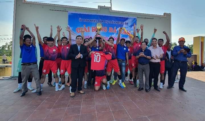 Hương An tổ chức giải bóng đá nam xuân Quý Mão 2023